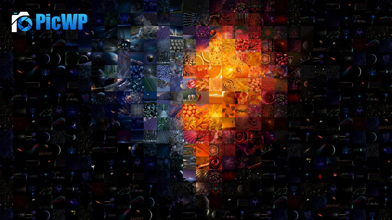 Love heart Collage 4K PC Wallpaper