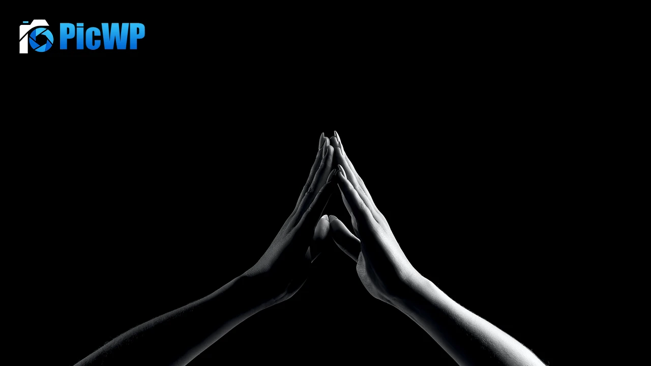 Praying Hands Hands together 4K PC Wallpaper
