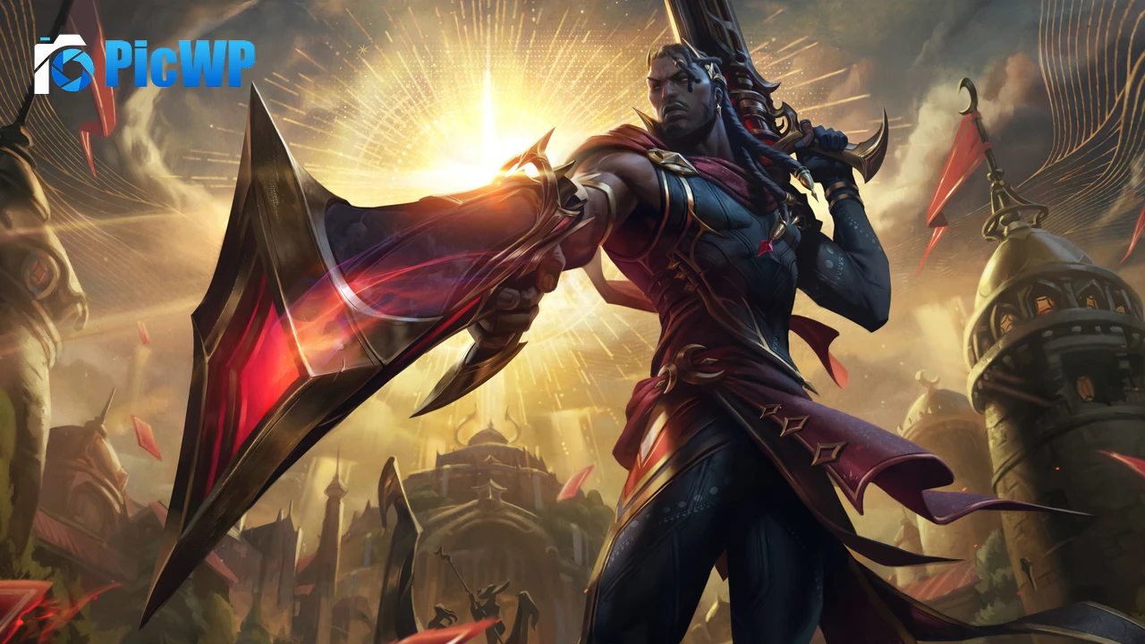 Arcana Lucian League of Legends 4K PC Wallpaper