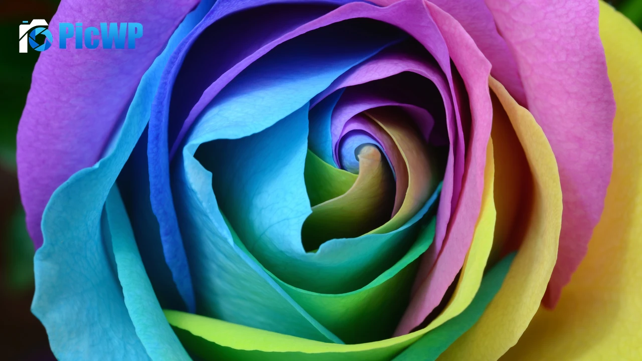 Rose flower Colorful 4K PC Wallpaper