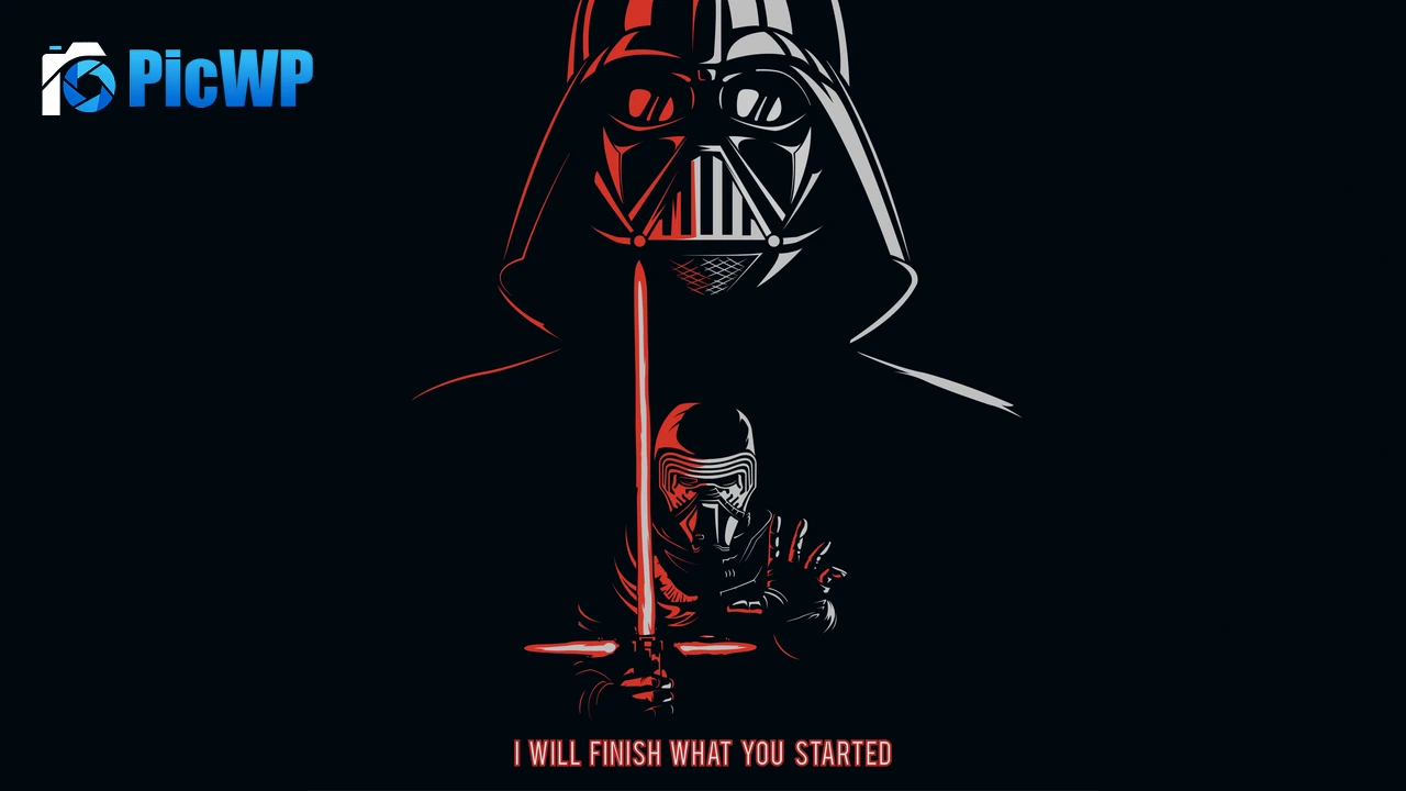 Kylo Ren Darth Vader 4K PC Wallpaper