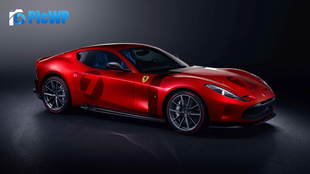 Ferrari Omologata Supercars 4K PC Wallpaper