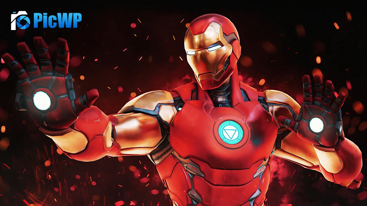 Iron Man Fortnite 4K PC Wallpaper