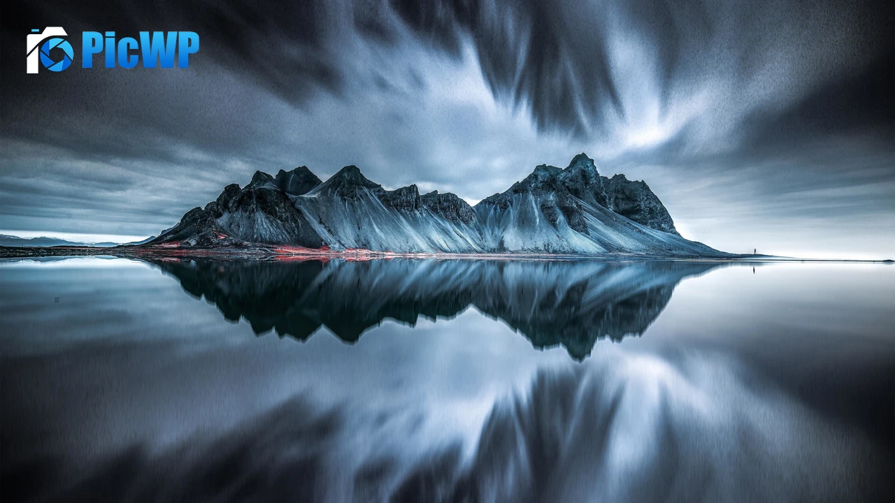 Vestrahorn mountain Evening 4K PC Wallpaper