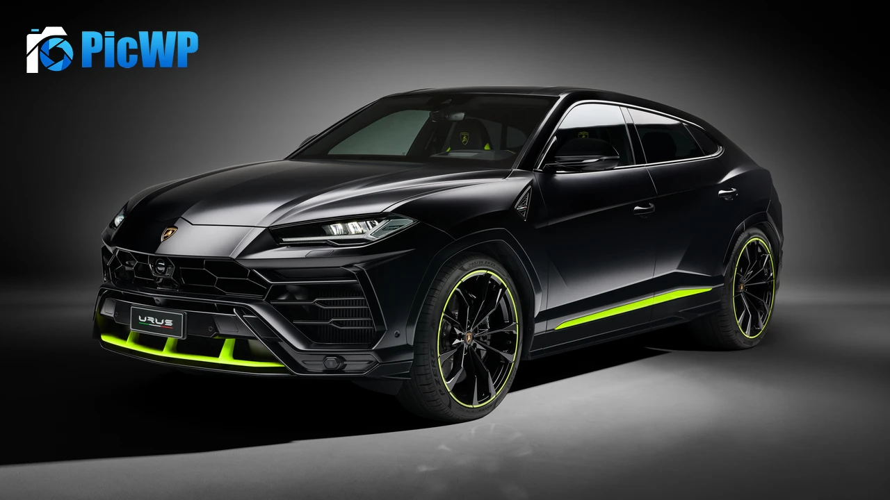 Lamborghini Urus Graphite Capsule Black cars 4K PC Wallpaper