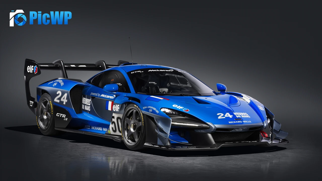 McLaren Senna GTR LM Jacadi car 4K PC Wallpaper