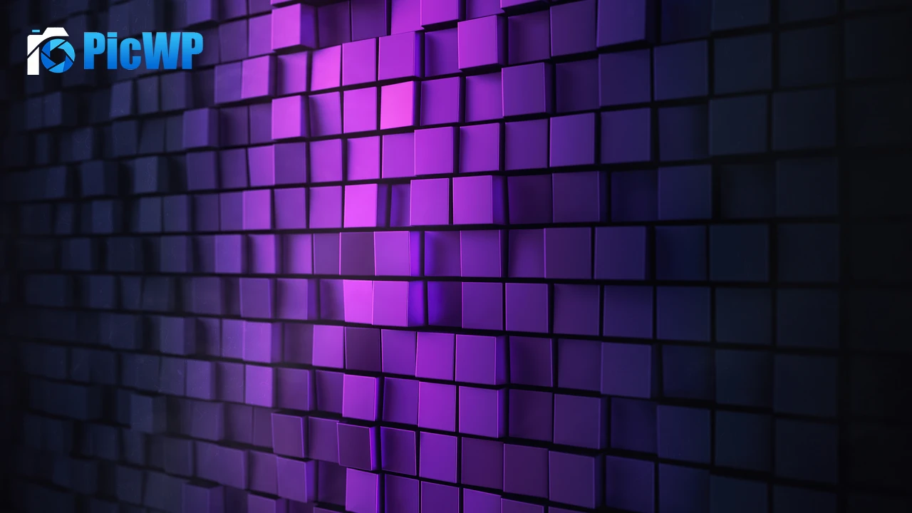 3D background Squares 4K PC Wallpaper