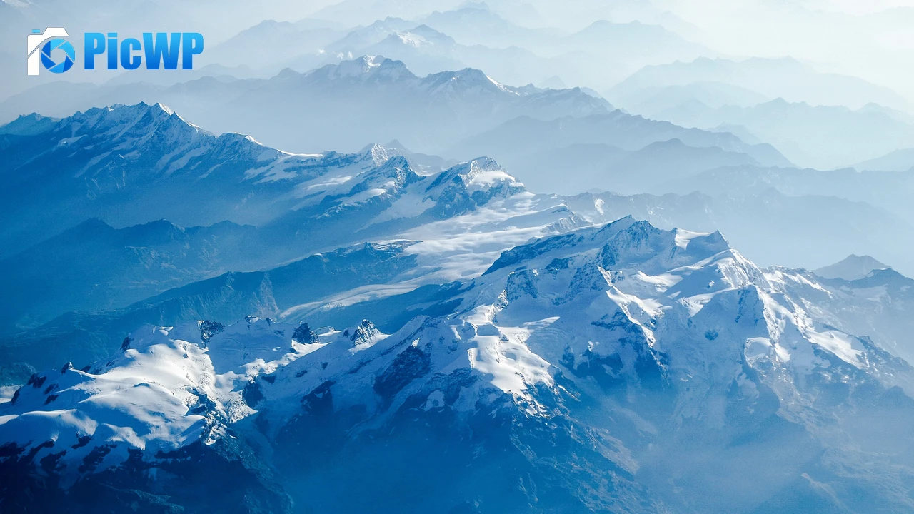 Swiss Alps Snow covered 4K PC Wallpaper