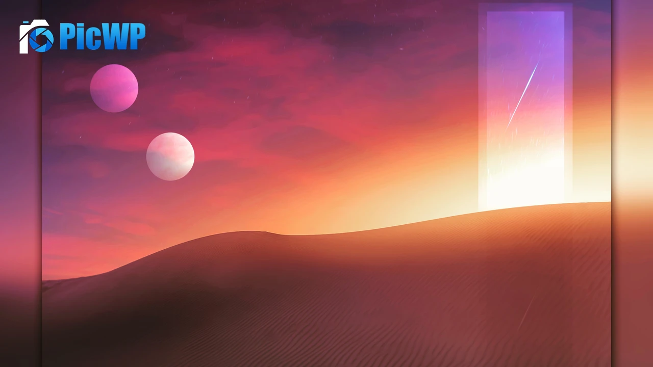 Desert Tranquility 4K PC Wallpaper