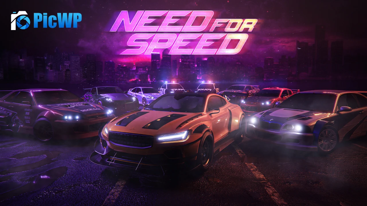 Need for Speed Police Cars 4K PC Wallpaper