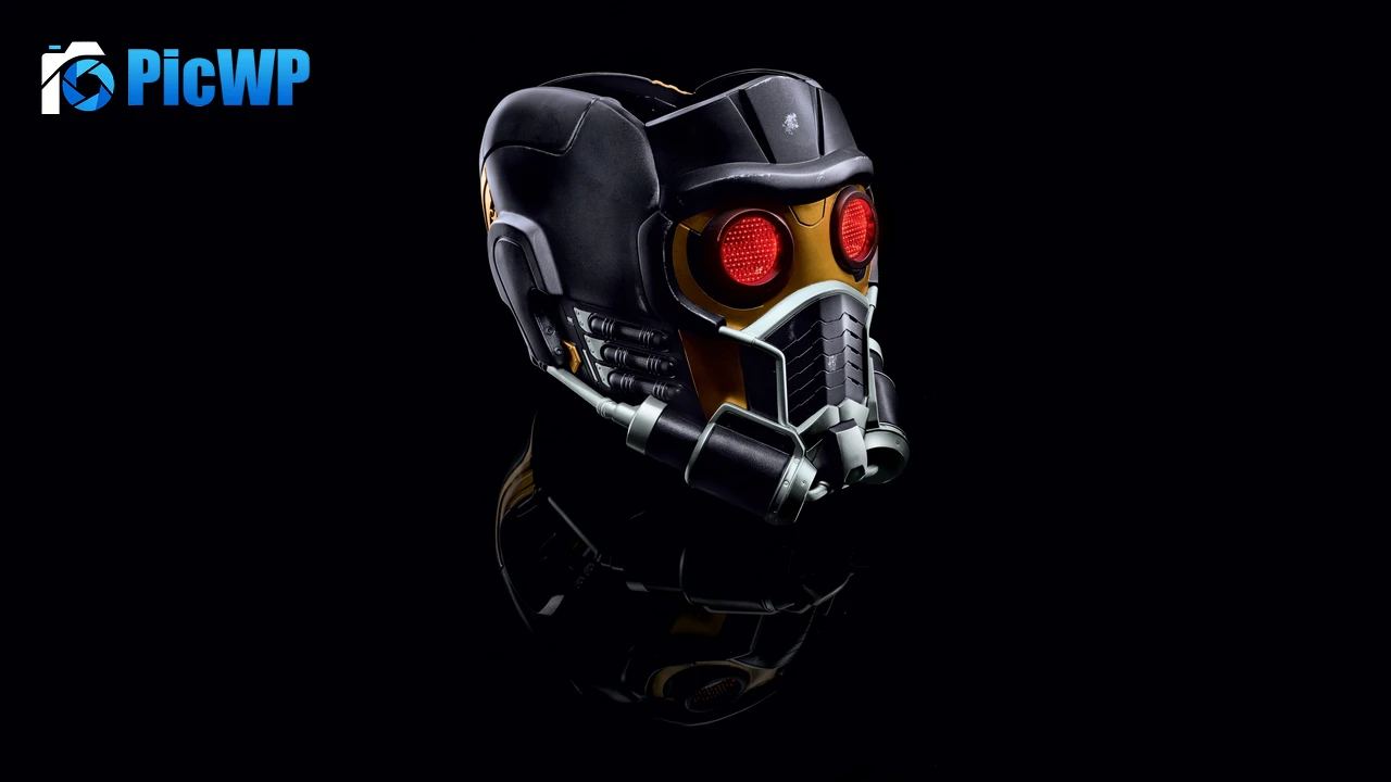 Star-Lord Black background 4K PC Wallpaper