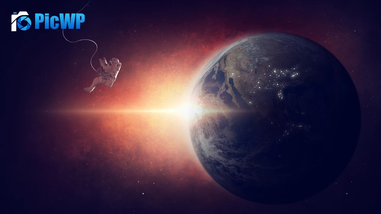 Astronaut Outer space 4K PC Wallpaper