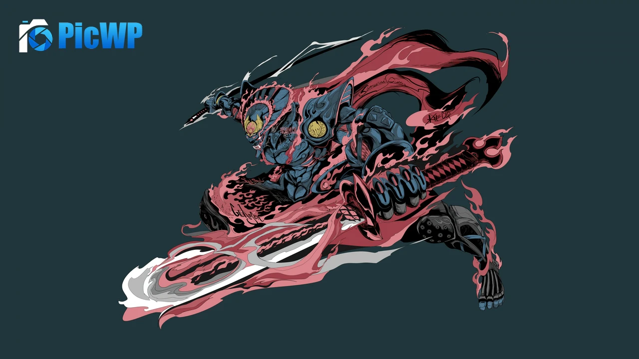 Yoshimitsu Artwork 4K PC Wallpaper