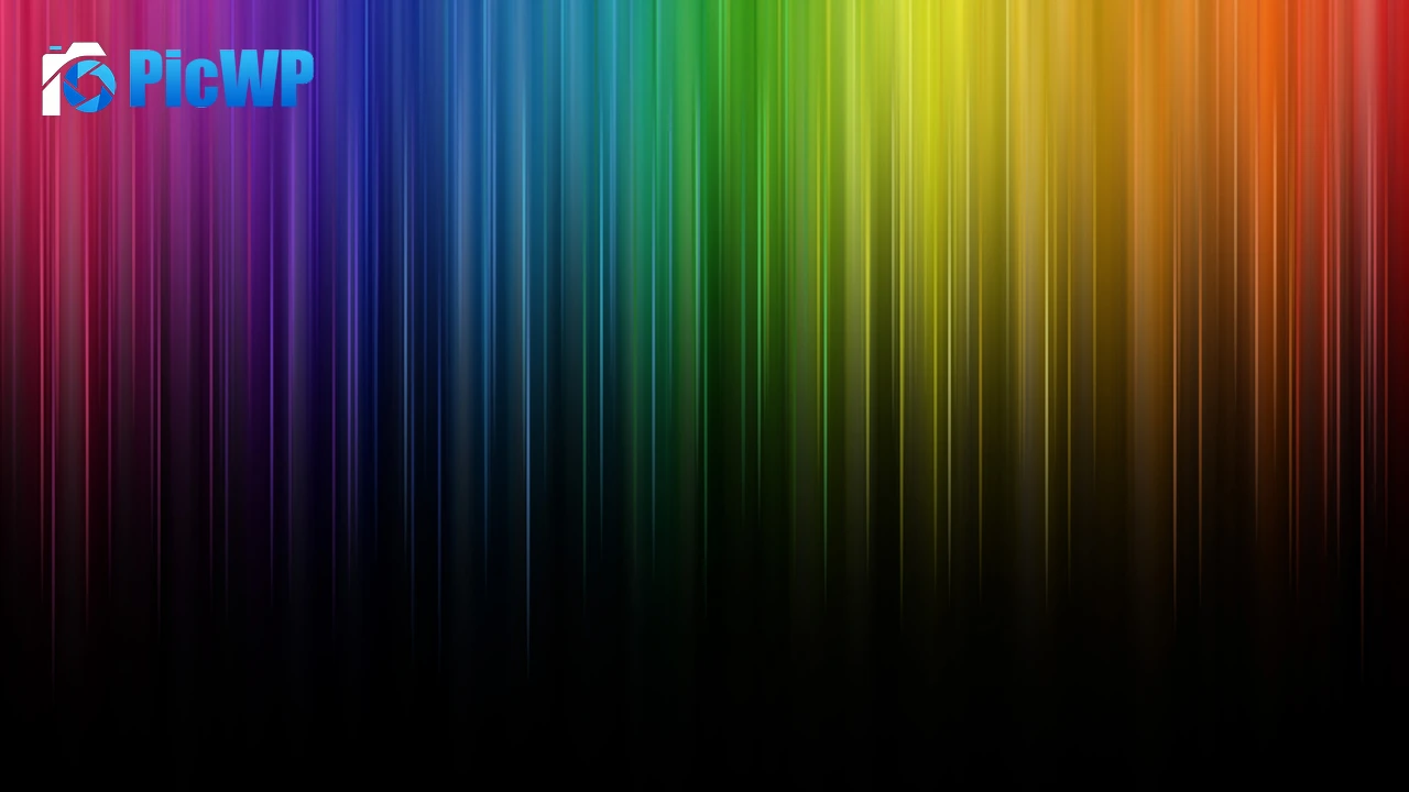 Spectrum Rainbow colors 4K PC Wallpaper