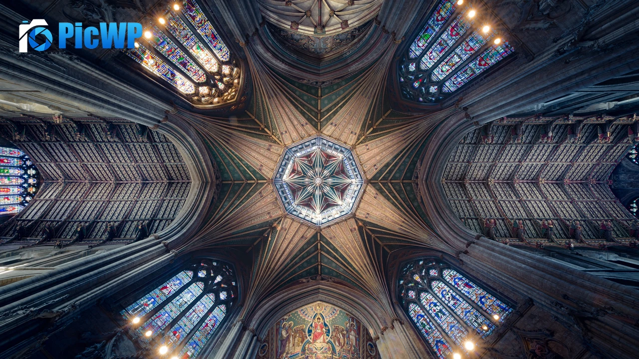 Ely Cathedral Ancient architecture 4K PC Wallpaper