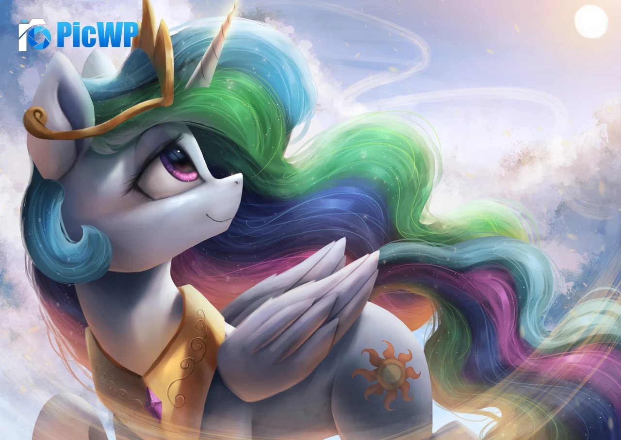 Princess Celestia My Little Pony Friendship is Magic 4K PC Wallpaper