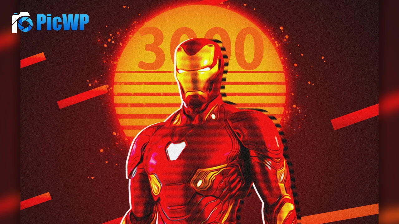 Iron Man I Love You 3000 4K PC Wallpaper