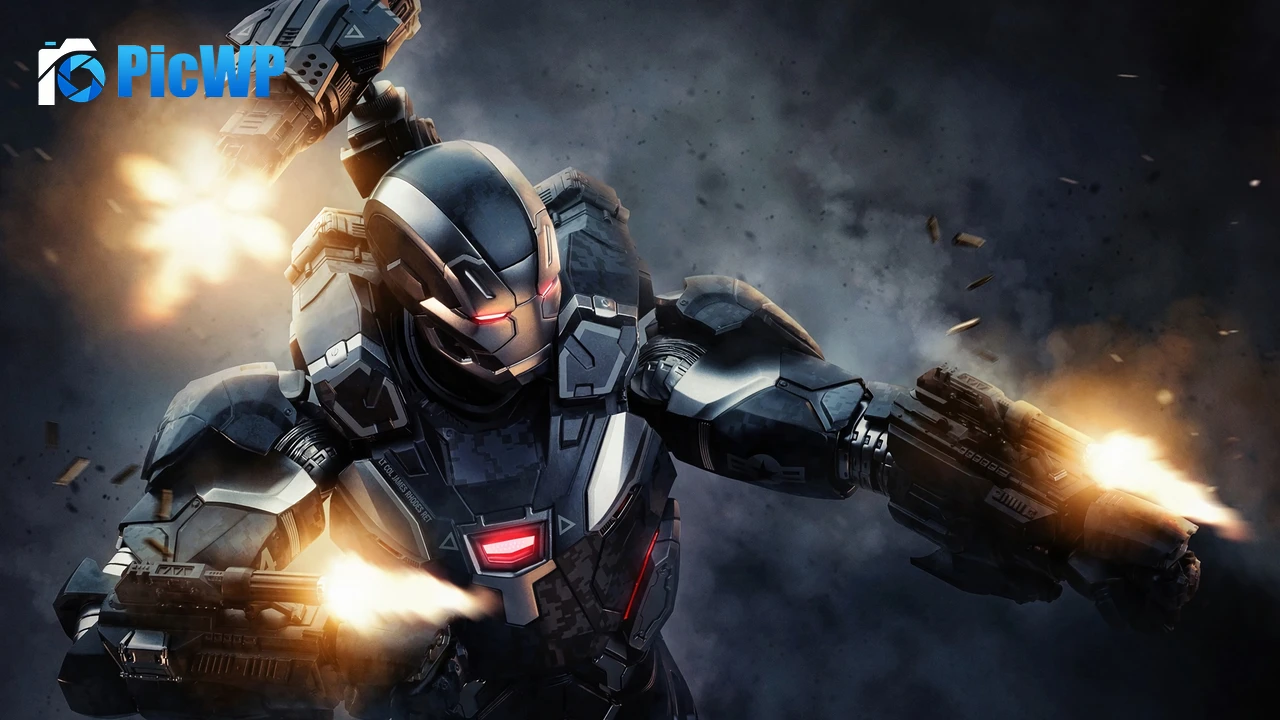 War Machine Iron Man 4K PC Wallpaper