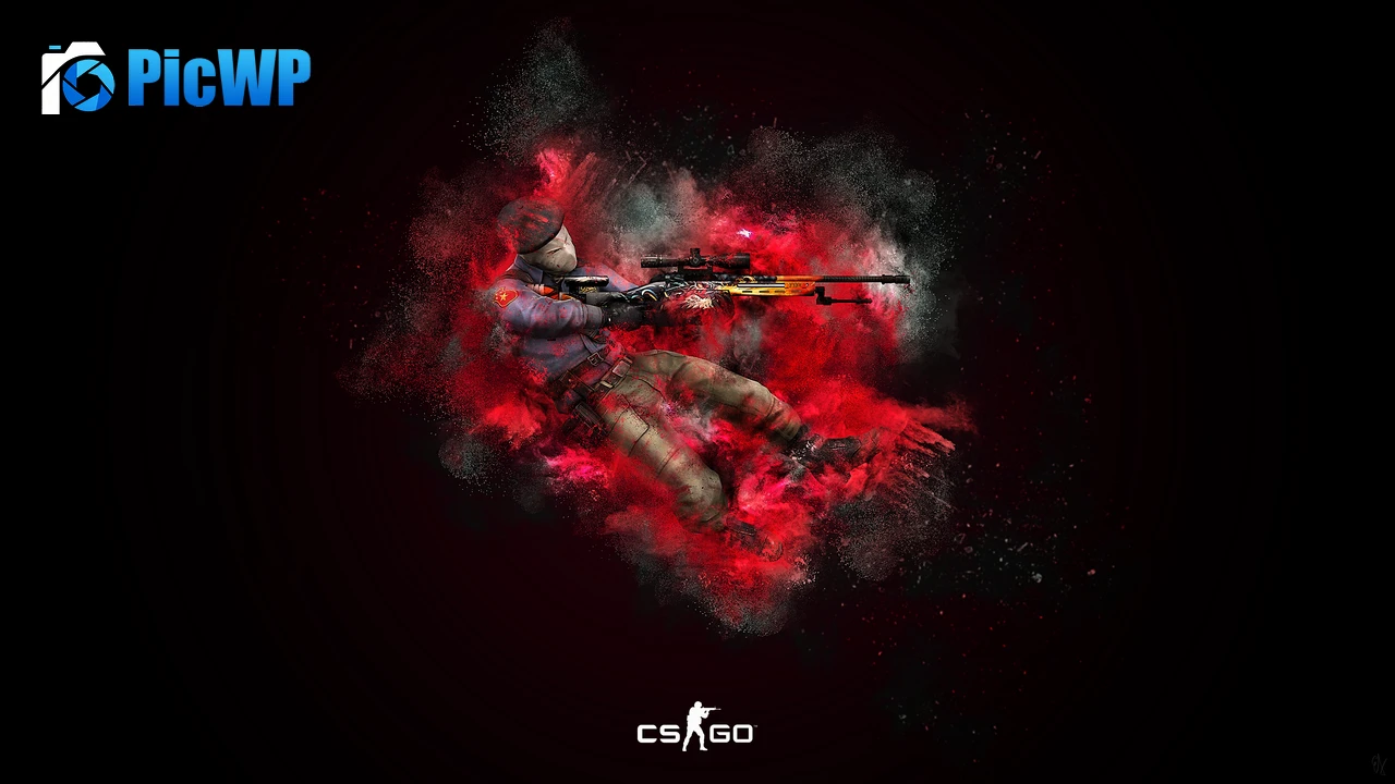 CS GO Dark background 4K PC Wallpaper