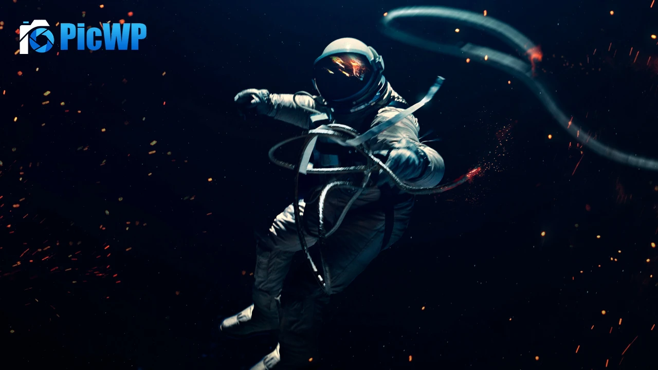 Astronaut Lost in Space 4K PC Wallpaper