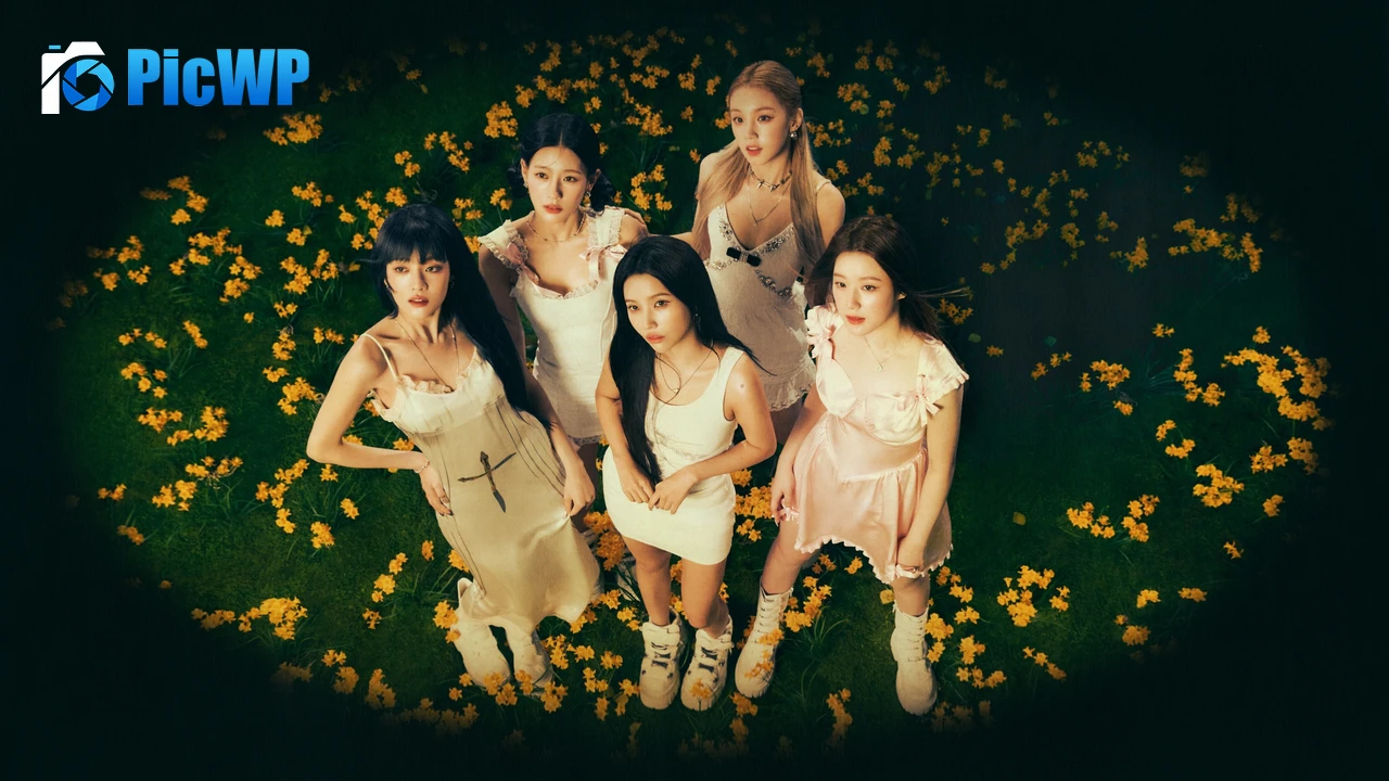(G)I-dle Dark background 4K PC Wallpaper
