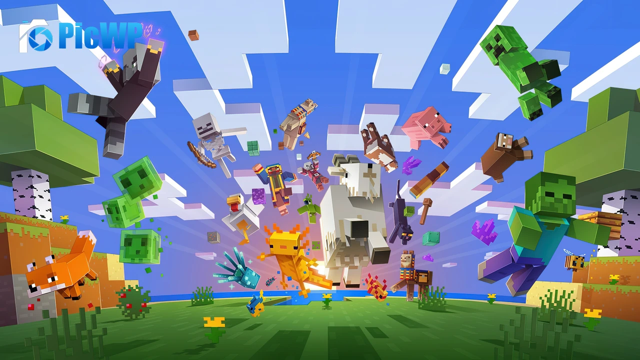 Minecraft Game poster 4K PC Wallpaper