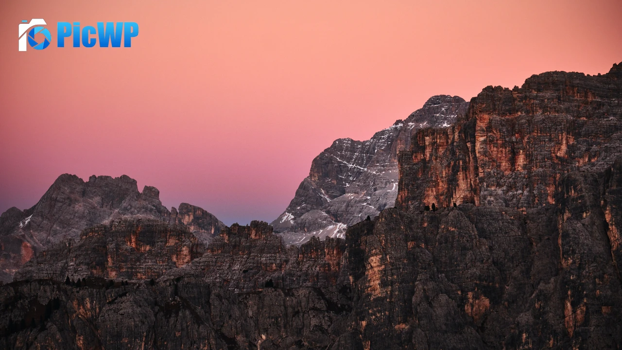 Giau Pass Mountains 4K PC Wallpaper