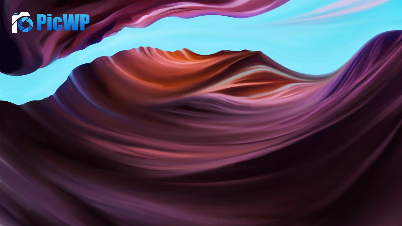 Antelope Canyon Colorful 4K PC Wallpaper