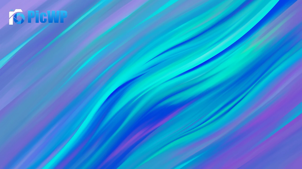 Blue gradient River 4K PC Wallpaper