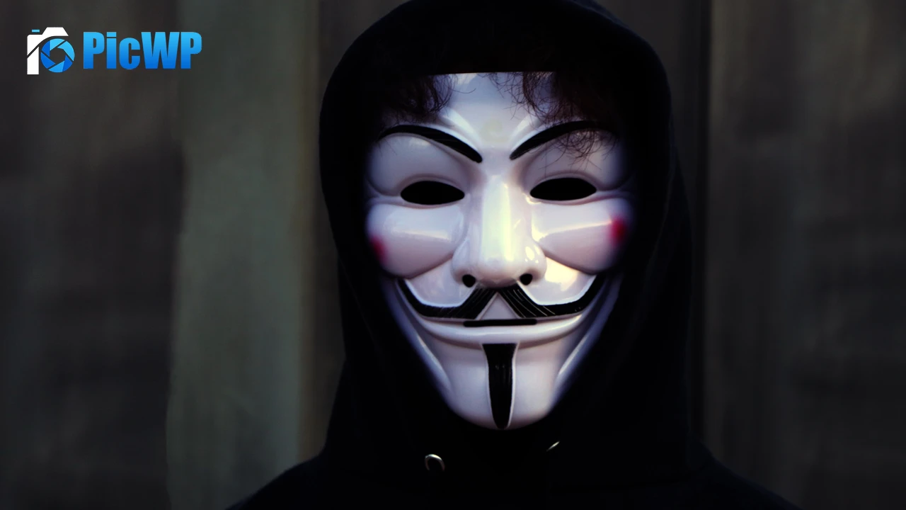 Man in Mask Anonymous 4K PC Wallpaper