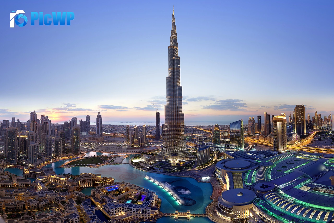 Burj Khalifa Panorama 4K PC Wallpaper