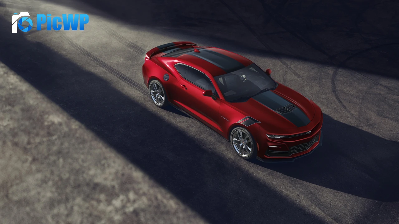 Chevrolet Camaro Wild Cherry Design package 4K PC Wallpaper