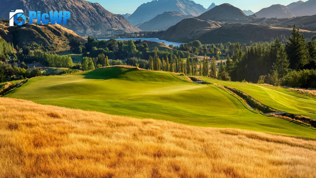 Golf course Landscape 4K PC Wallpaper