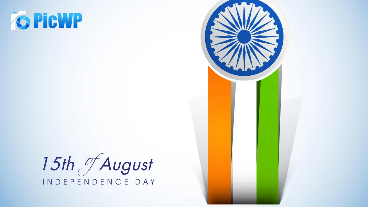 Indian Flag August 15th 4K PC Wallpaper