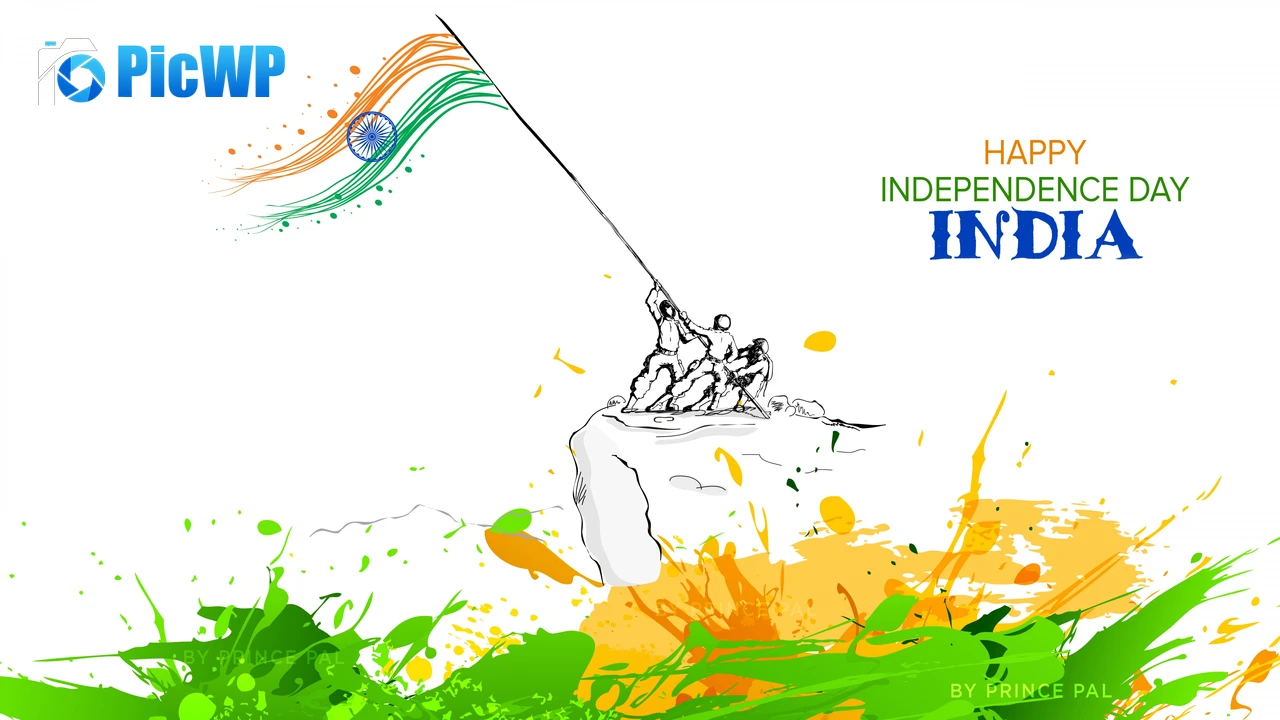 Independence Day India 4K PC Wallpaper