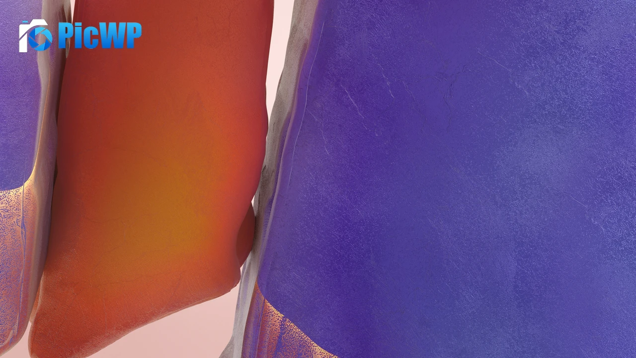 Samsung Galaxy Note 20 Ultra Orange abstract 4K PC Wallpaper