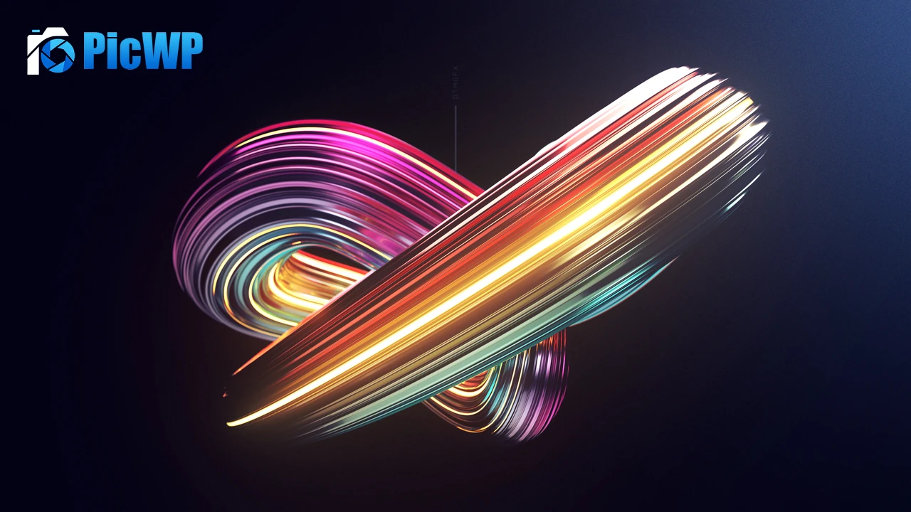 Swirls Render 4K PC Wallpaper