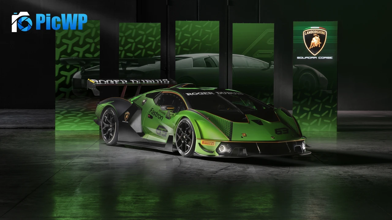 Lamborghini Essenza SCV12 Aesthetic 4K PC Wallpaper