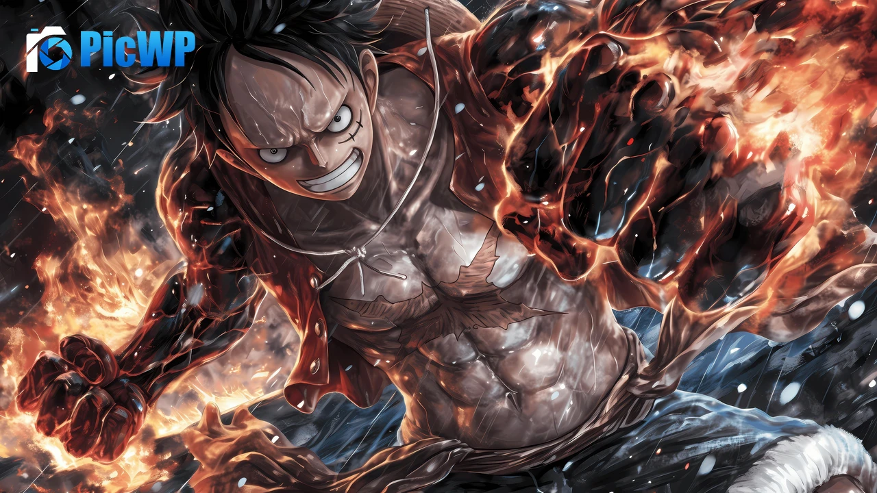 Monkey D. Luffy Dramatic 4K PC Wallpaper