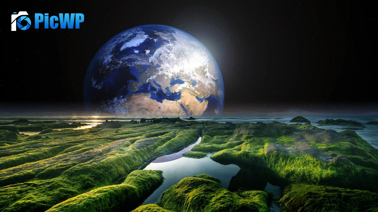 Earth Solaris 4K PC Wallpaper