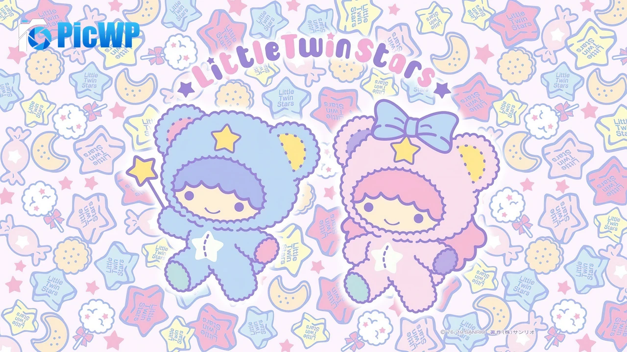 Sanrio Little Twin Stars 4K PC Wallpaper