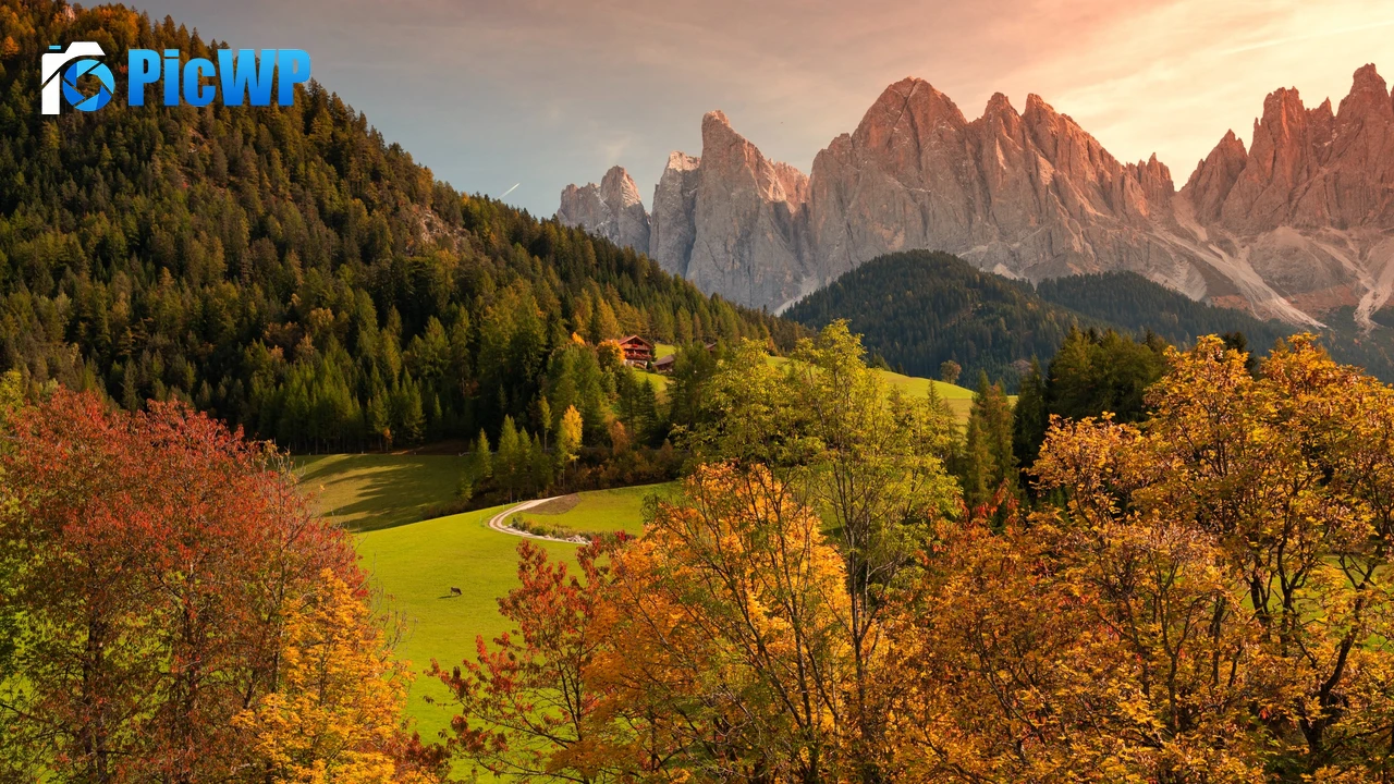 Valley of Funes Mountains 4K PC Wallpaper
