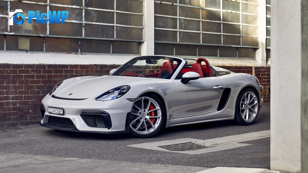 Porsche 718 Spyder 2020 4K PC Wallpaper