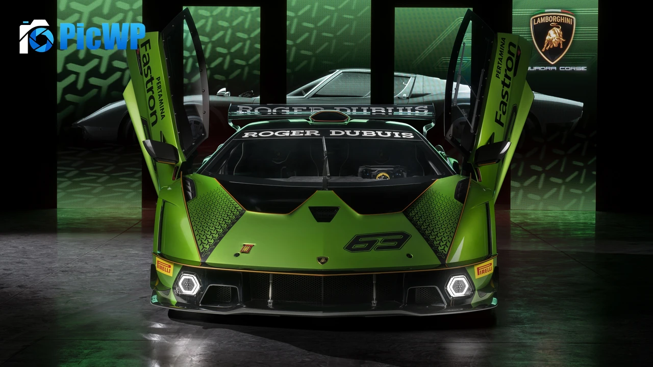 Lamborghini Essenza SCV12 2020 4K PC Wallpaper
