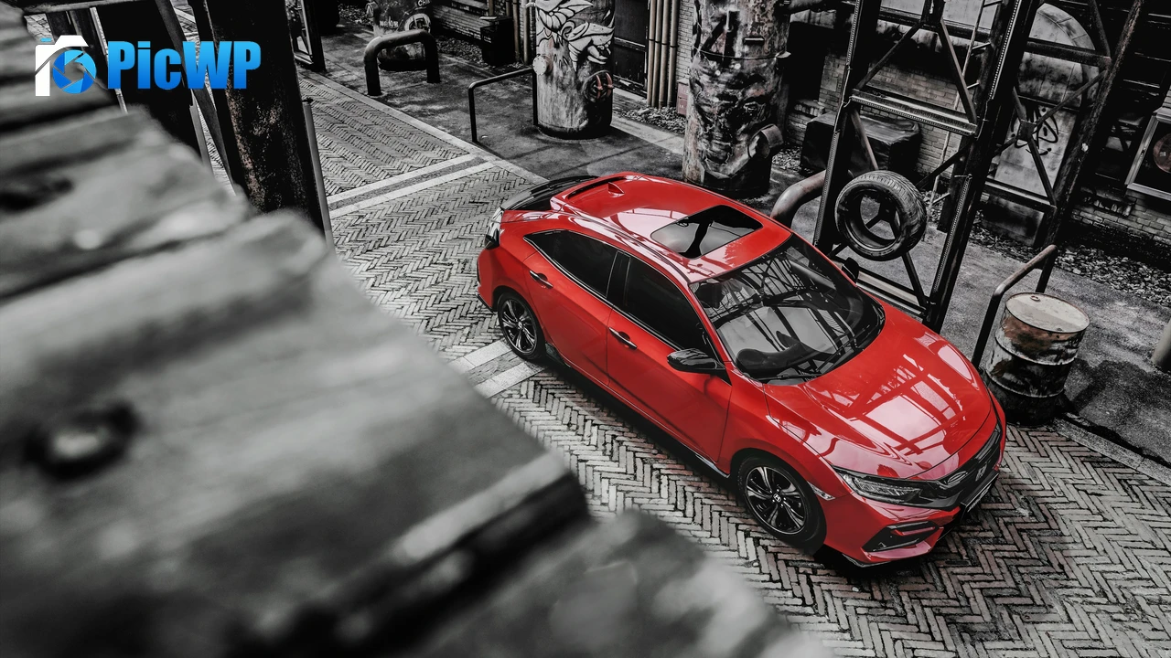 Honda Civic 220 Turbo Hatchback 4K PC Wallpaper