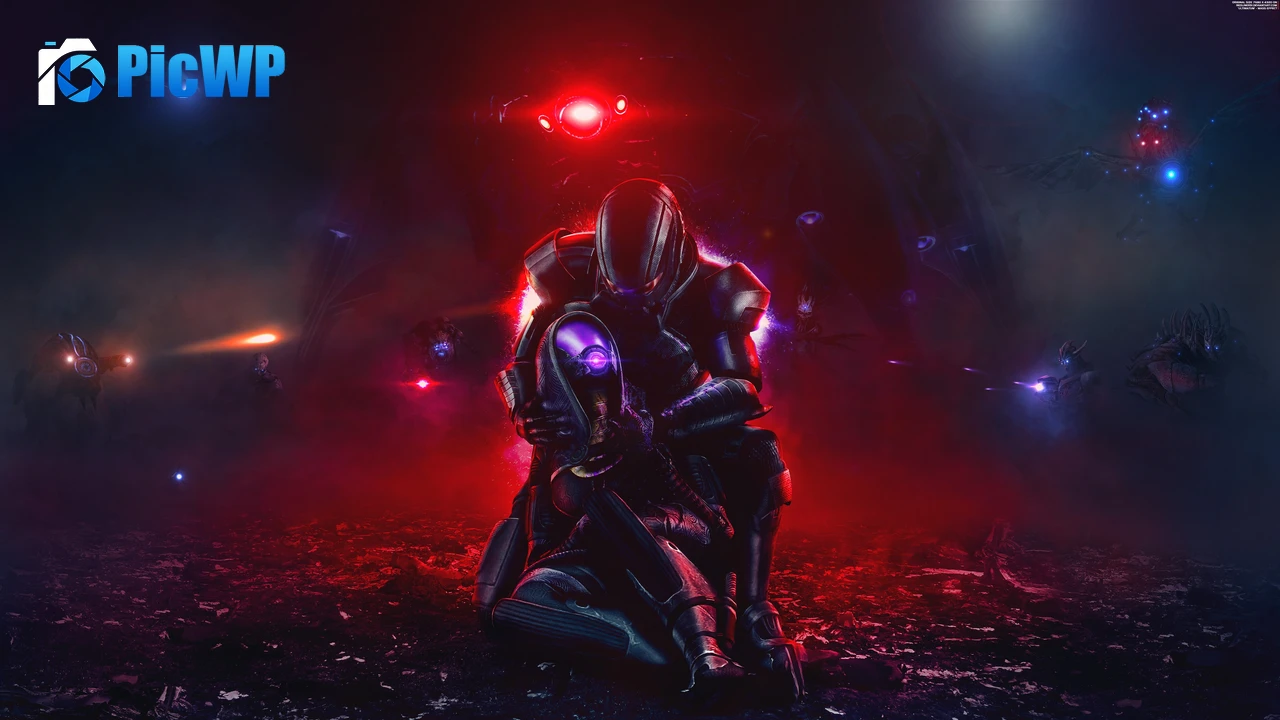 Mass Effect Tali'Zorah 4K PC Wallpaper