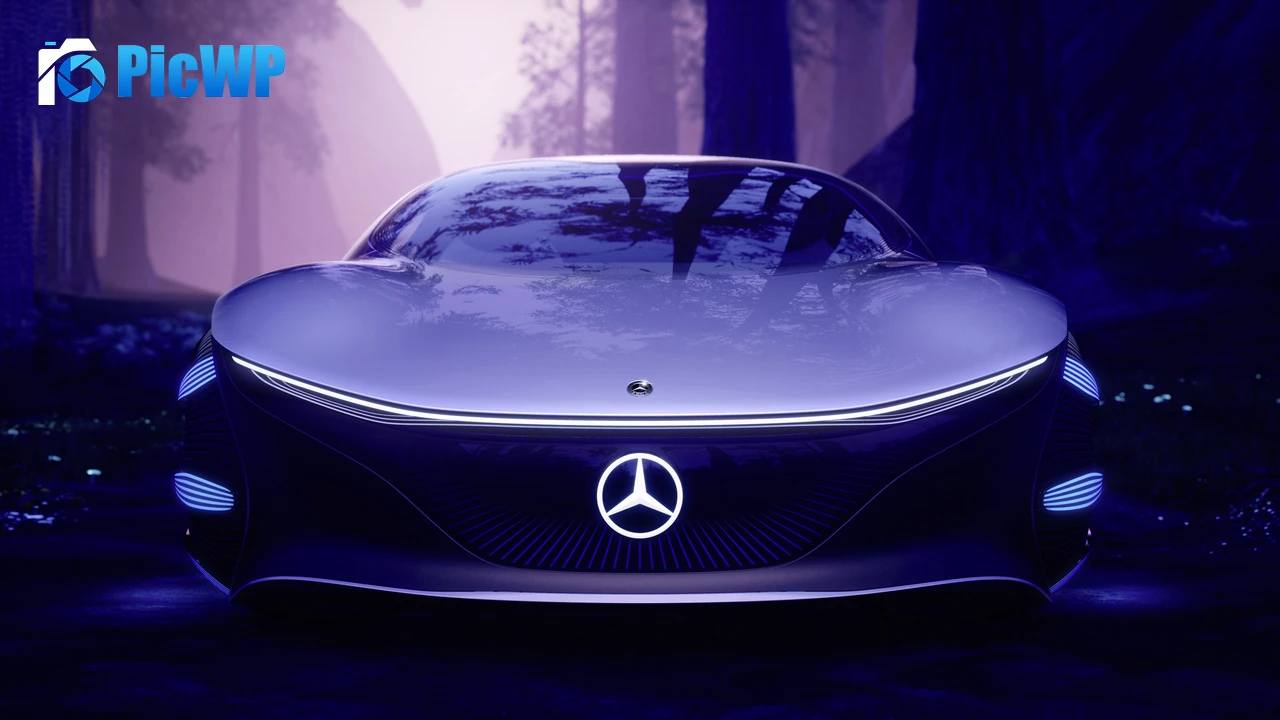 Mercedes-Benz VISION AVTR Electric cars 4K PC Wallpaper