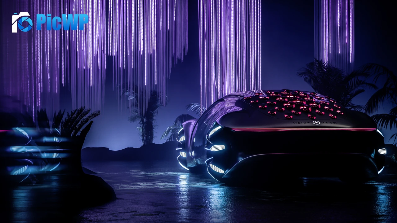 Mercedes-Benz VISION AVTR EV Concept 4K PC Wallpaper