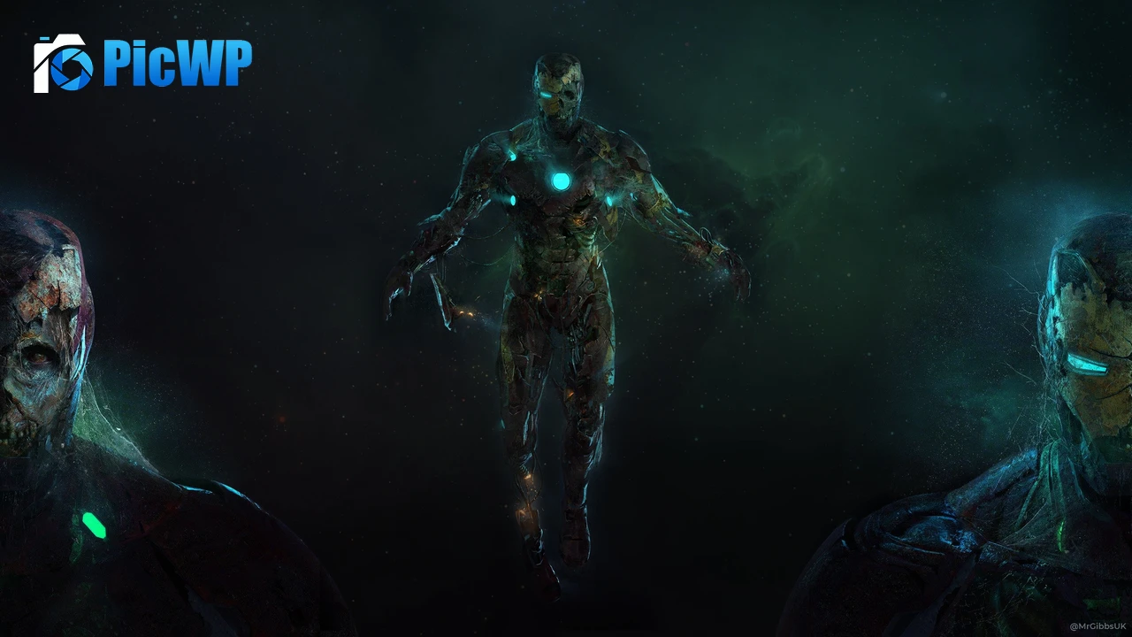 Iron Man Zombies 3K PC Wallpaper