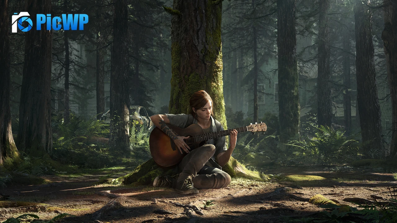 Ellie Williams The Last of Us Part II 4K PC Wallpaper